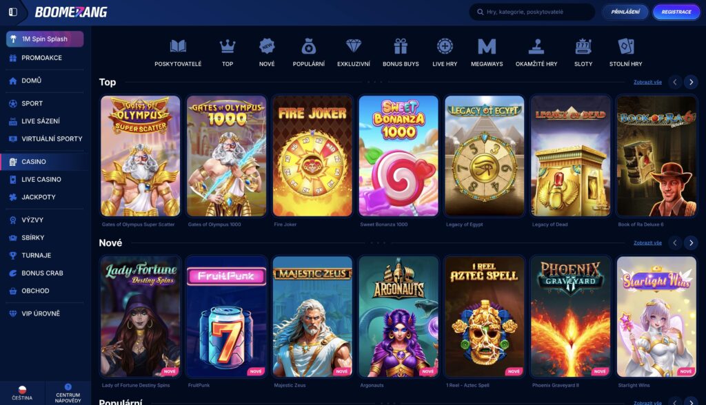 Boomerang Bet casino