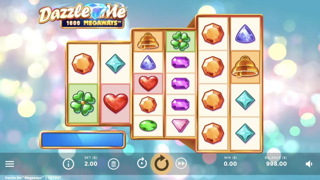 Dazzle Me automat NetEnt