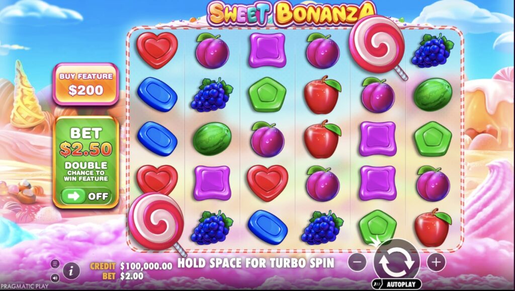 Sweet Bonanza automat od Pragmatic Play