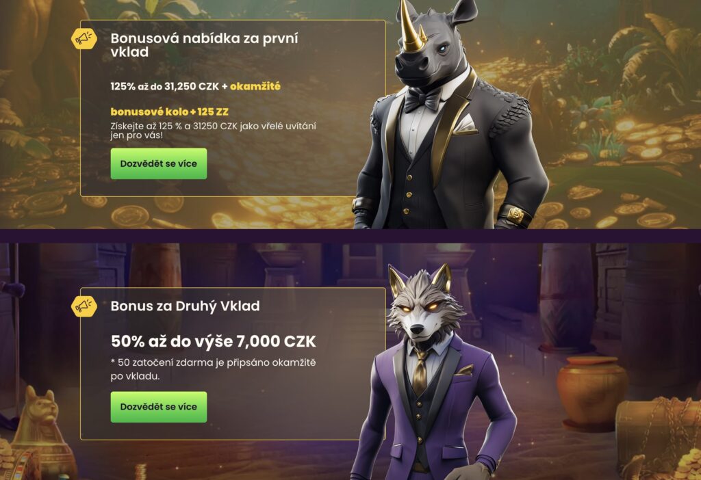 Promoakce bonusy Bizzo casino