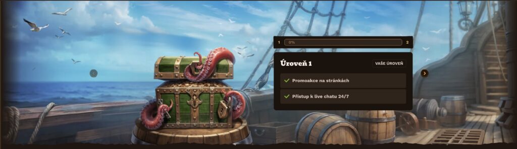 Fat Pirate casino věrnostní VIP program