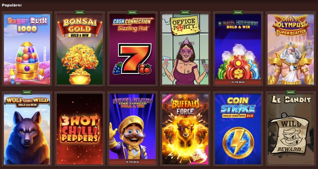 Nabídka her VikingLuck casino